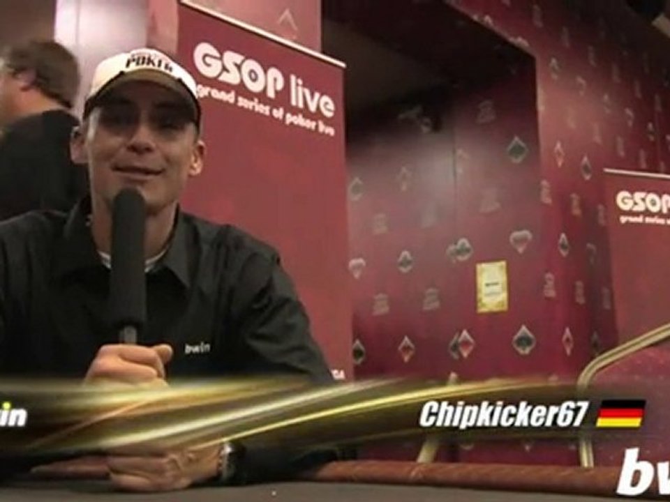 GSOP Live Riga poker - Chipkicker67 Interview - ...
