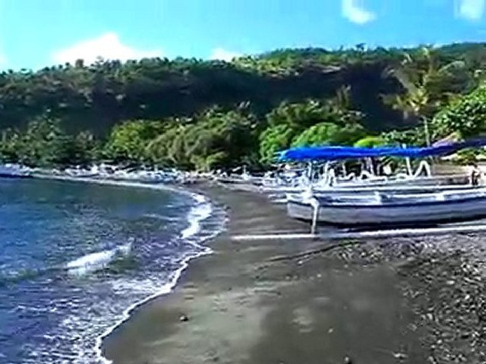 Départ pour les Iles Gili depuis la plage d'Amed