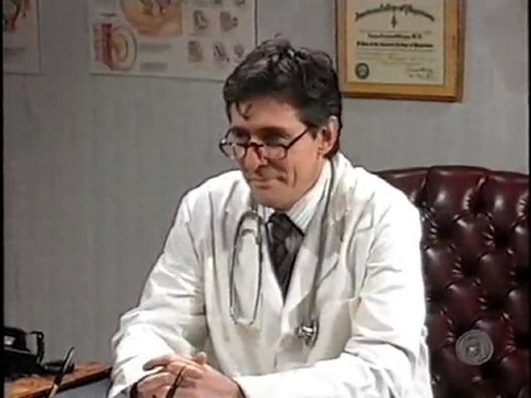 Gabriel Byrne on Saturday Night Live - at the doctor