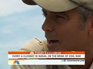 George Clooney and Ann Curry on the Today Show 08/2010