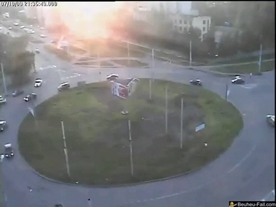 Où ça un rond-point?