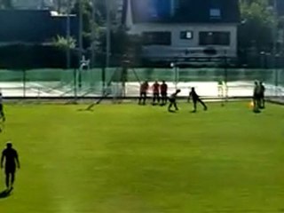 Juivsy-Lyon : l'ouverture du score d'Elodie Thomis (Lyon)