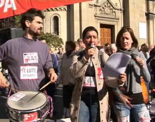NPA: point d'actualité en direct de la manif