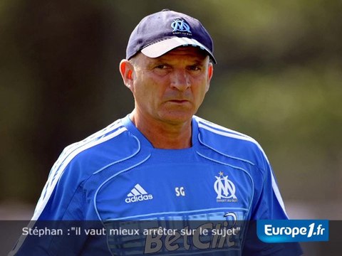 Stéphan : il vaut mieux arrêter sur le sujet