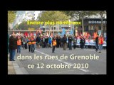 manifestation 12 octobre 2010 Grenoble