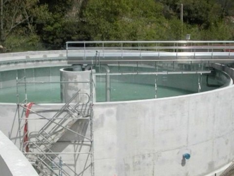 Visite station epuration Trans en Provence