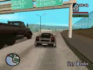 gta san andreas lamborgini et mikeal jackson la classe lol
