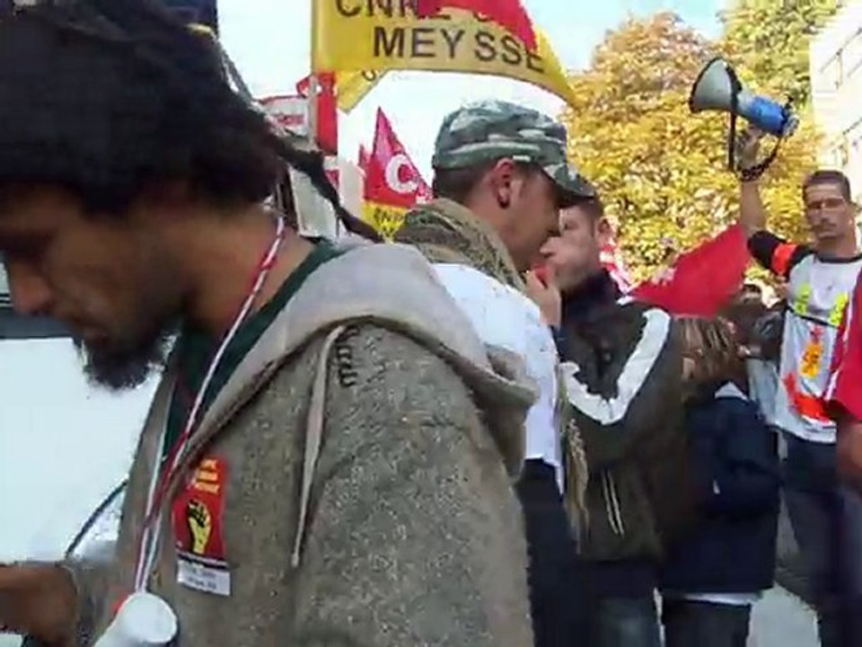 Manifestation Privas - Mardi 12 Octobre 2010