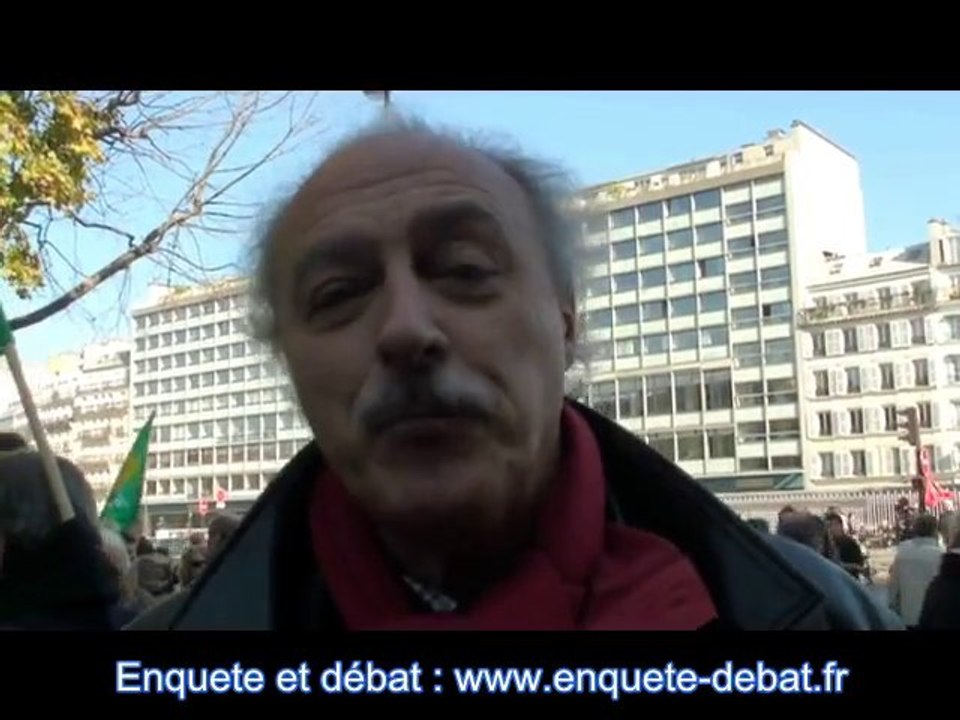 Manifestation du 12 octobre 2010 sur les retraites