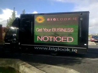 Outdoor Advertising Truck - Dublin