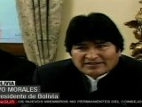 Evo Morales felicita a Piñera y al pueblo chileno por resca