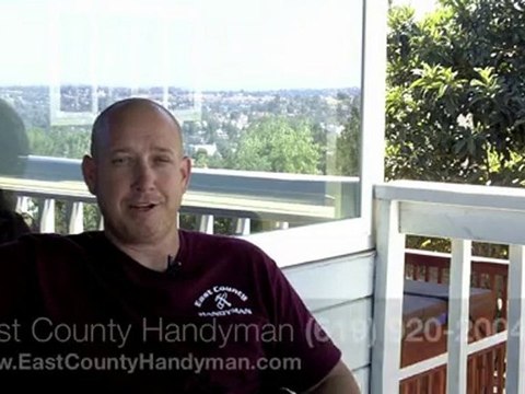 San Diego Handyman and General Contractor for Decks and Pat
