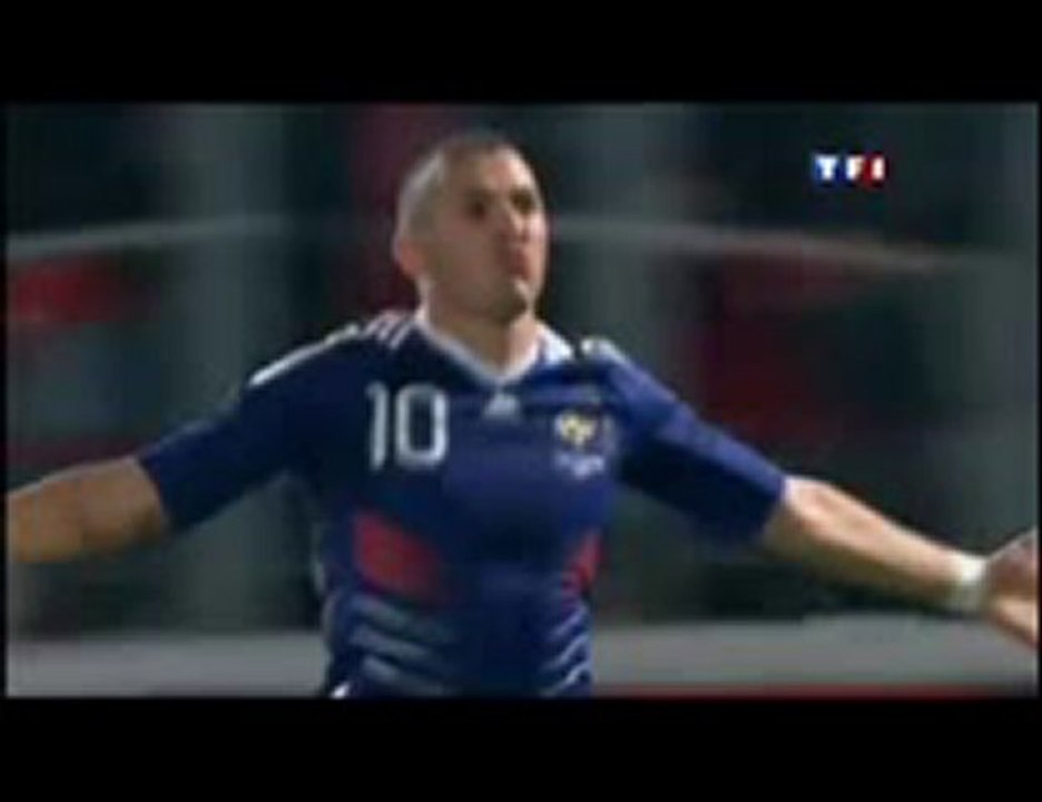 Premier but de Karim Benzema match France Luxembourg
