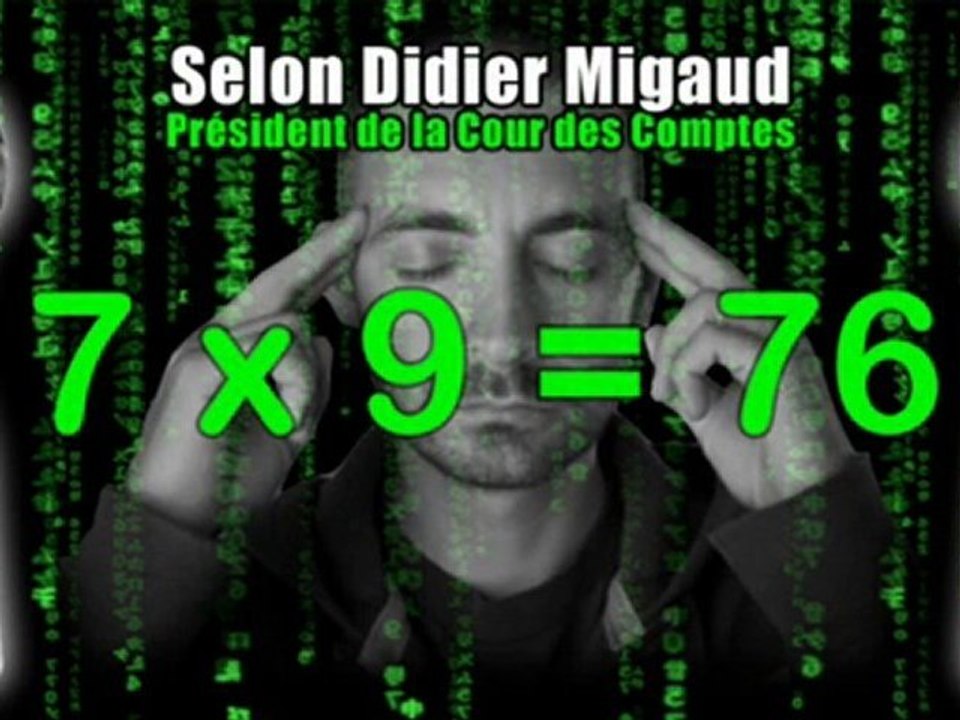 LLP: 7 x 9 = 76 pour Didier Migaud (par LeLibrePenseur)