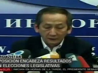 Télécharger la video: Oposición encabeza resultados tras elecciones legislativas en Kirguizistán