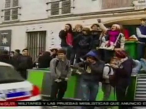 Huelga de sindicatos de transporte en Francia