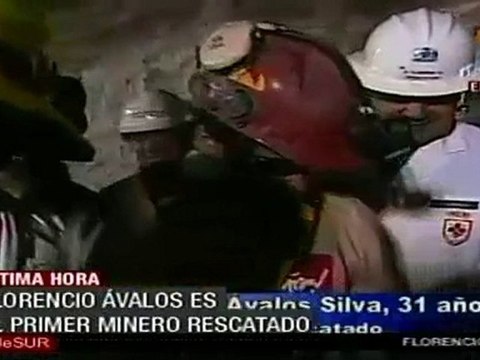 Florencio Ávalos, el primero en ser rescatado de la mina Sa