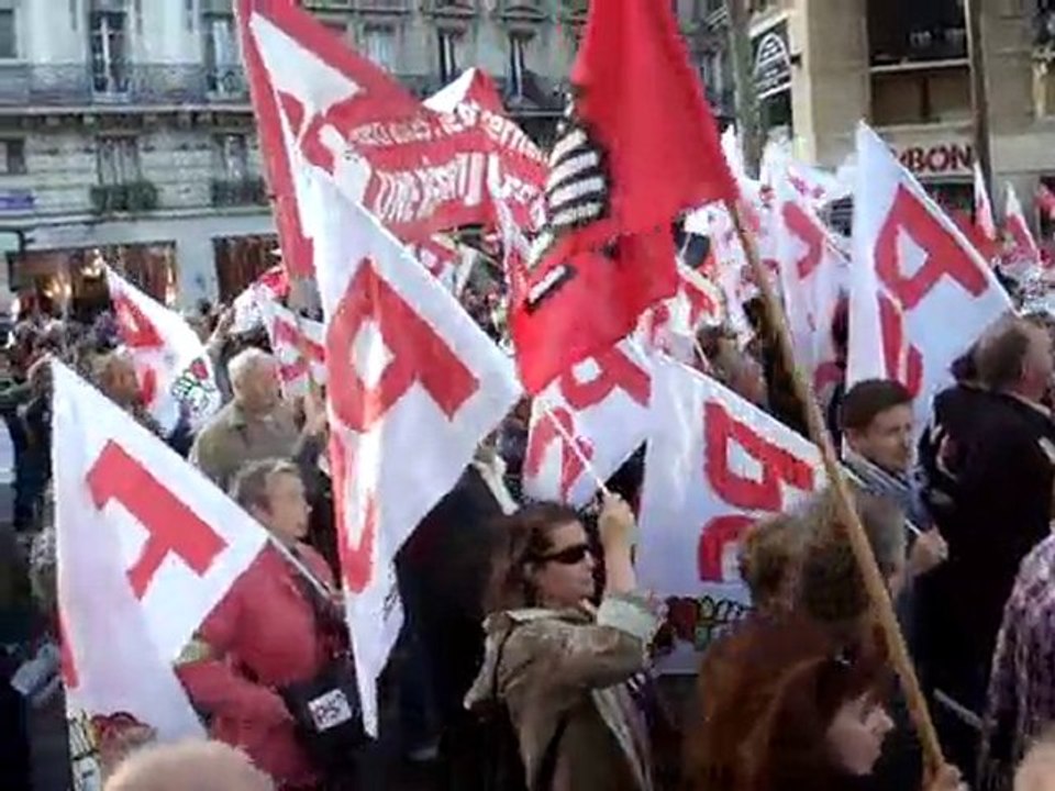 Manif contre la réforme des retraites 13 octobre
