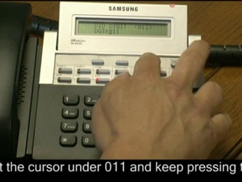 Changing the DDI's with your Samsung Telephone System