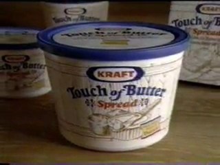 Kraft Touch of Butter spread with Susan Clark