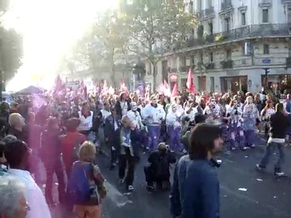 Manif contre la réforme des retraite 13/10 - Sud