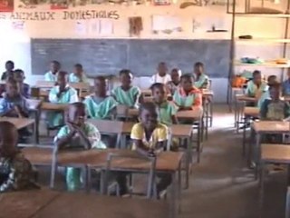 La classe des petits à Ségou