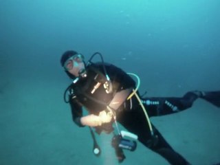 Plongée Francois sur épave sous marin