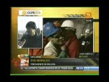 Evo Morales ofreció trabajo al minero boliviano