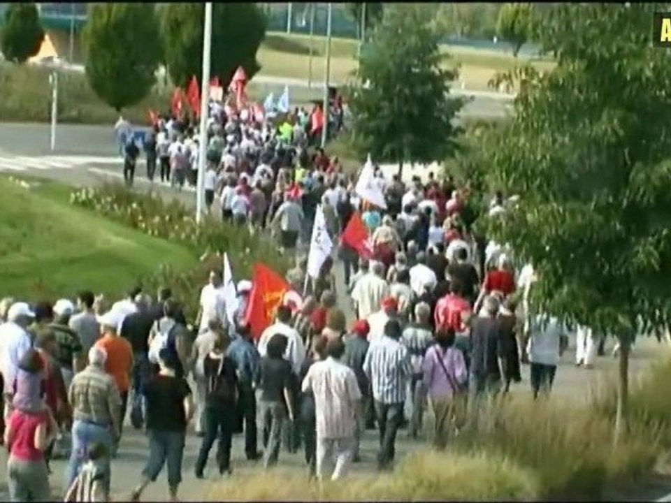 Manifestations Retraites à Paray
