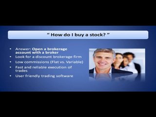 HOT STOCK TIPS!! How to buy a stock