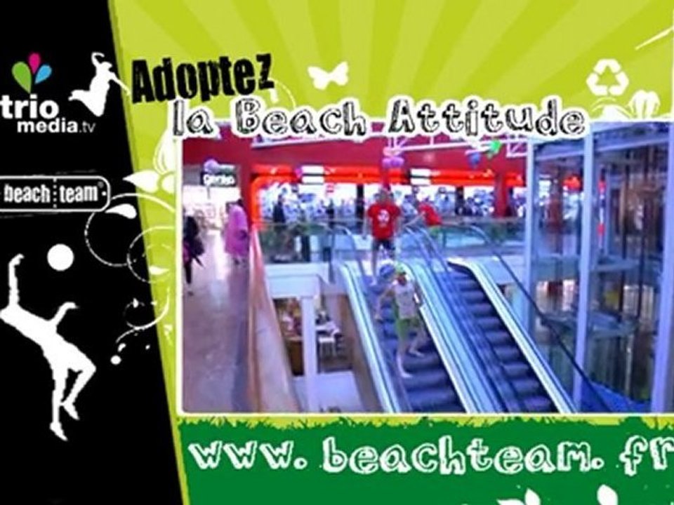 Un centre commercial comme centre d'entraînement