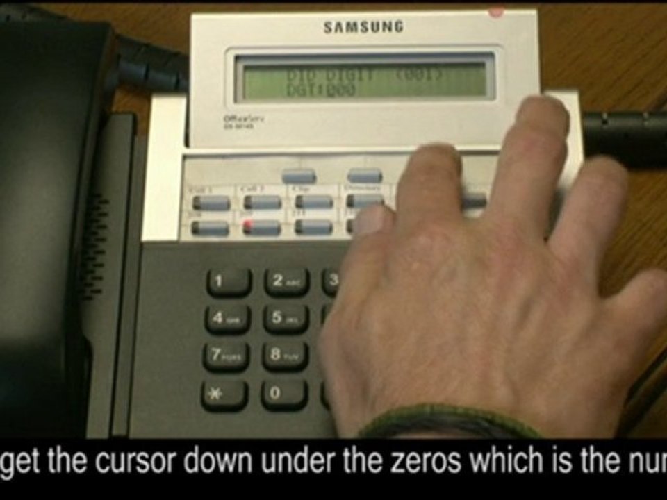 How to Prioritise a DDI on a Samsung OfficeServ Telephone Sy