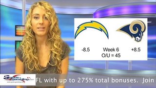 Chargers vs Rams Free NFL Online Sportsbook Betting