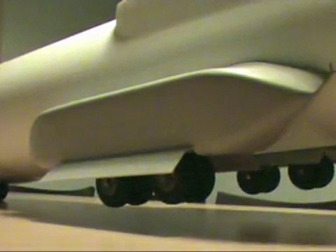 Train AR rentrant Transall 3 mètres avec trappes