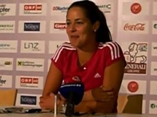Ana Ivanovic Linz Press Conference 2
