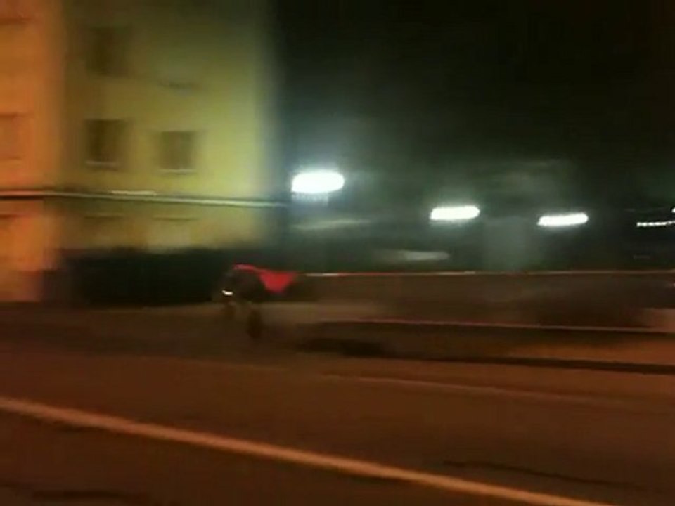 Cap Man Flashé sur son vélo