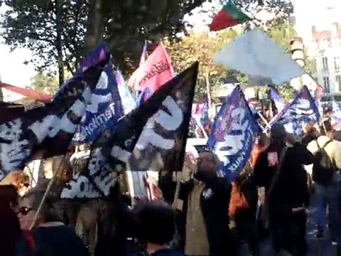 Manif contre la réforme des retraites 13 octobre