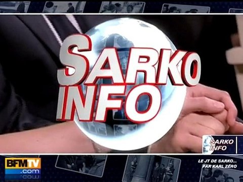 Frédéric Mitterrand dans un sarcophage