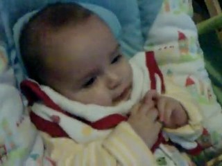 Ira is playing and talking