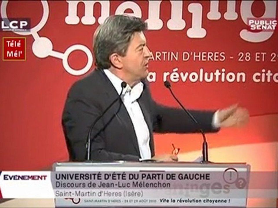 Mélenchon au Remue-méninges du PG [1 2]