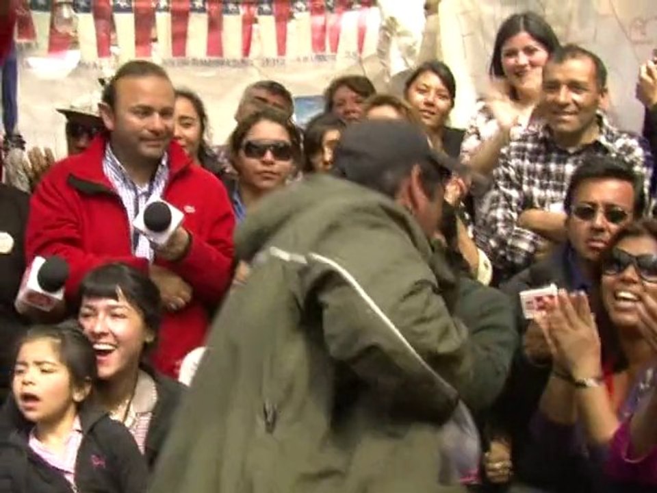 Chili: les familles resteront au camp jusqu'à la fin