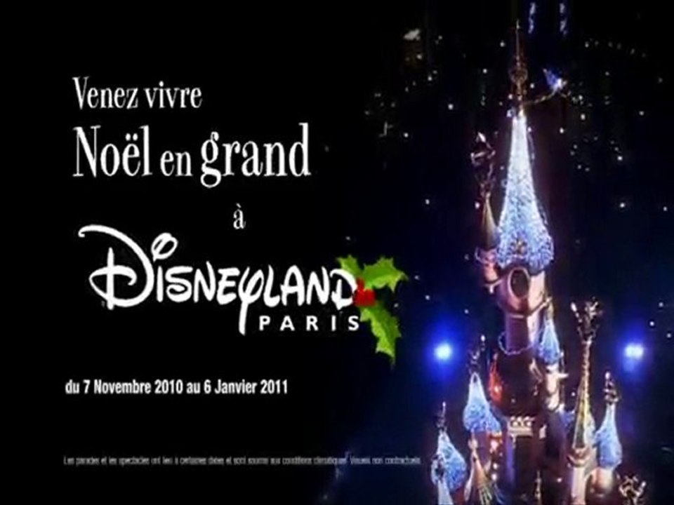 Disneyland Paris - Spot Noel 2010
