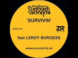 Boogietown mix-The Sunburst Band - Survivin' ft. L. Burgess
