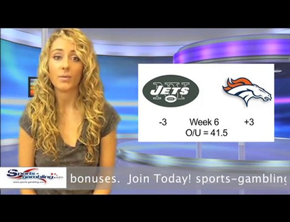 Jets vs Broncos NFL Online Sportsbook Betting Odds