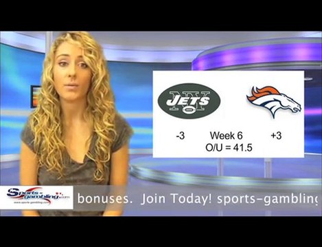 Jets vs Broncos NFL Online Sportsbook Betting Odds