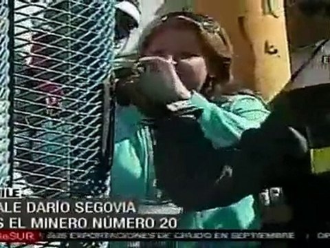 Rescatan en Chile a Darío Segovia, vigésimo minero tras accidente en San José