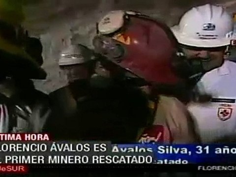 Chile:Florencio Ávalos, el primer minero rescatado en Atacama