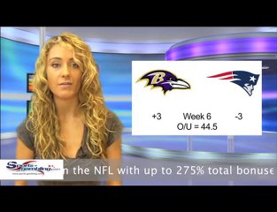 Ravens vs Patriots Free Online NFL Sportsbook Odds