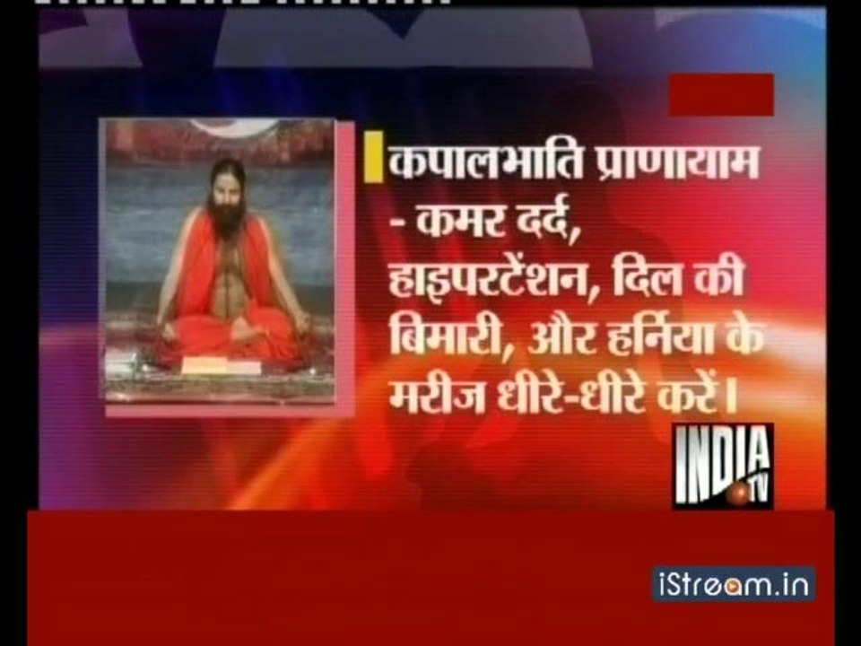 Kapalbhati Pranayam!