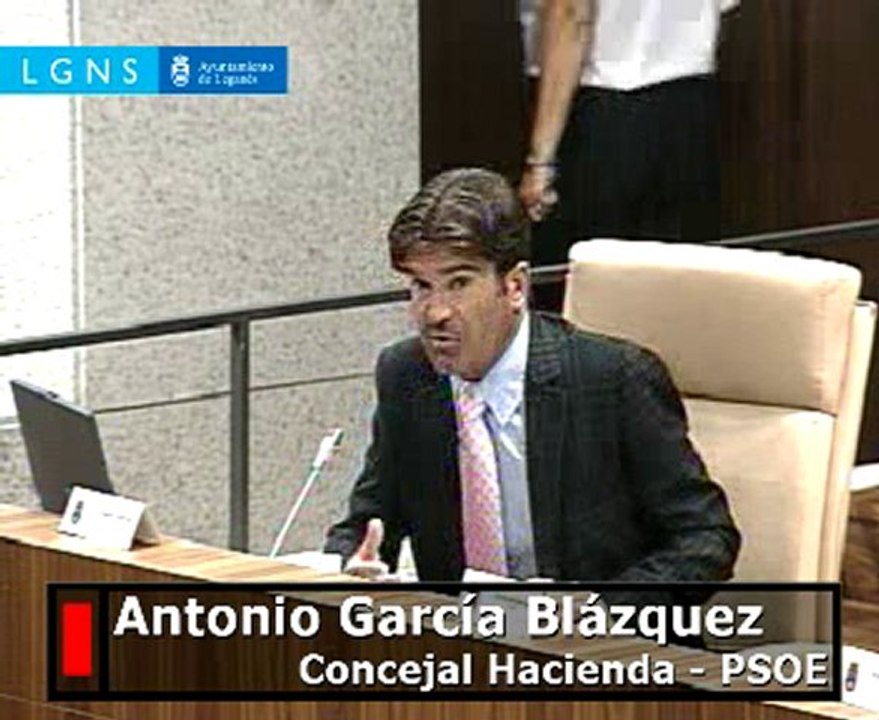 Pleno Septiembre 2010 del Ayuntamiento de Leganés- Parte 1
